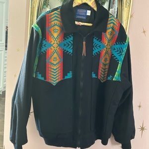 Pendleton vintage virgin wool Aztec design jacket